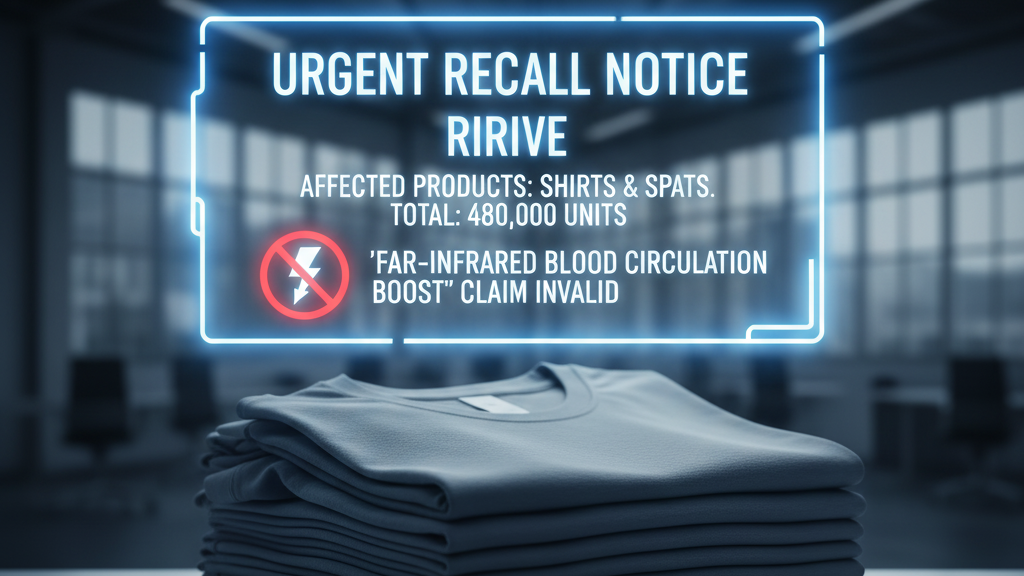 【緊急速報】「りらいぶ」48万着自主回収！「遠赤外線血行促進」表示の波紋と消費者の信頼
